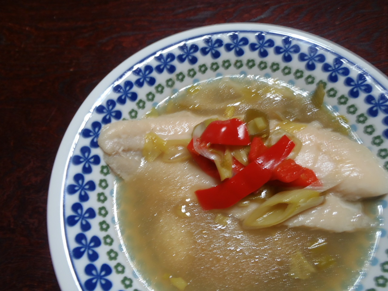 白身魚のスープ タイ 世界の料理ショー とレシピ